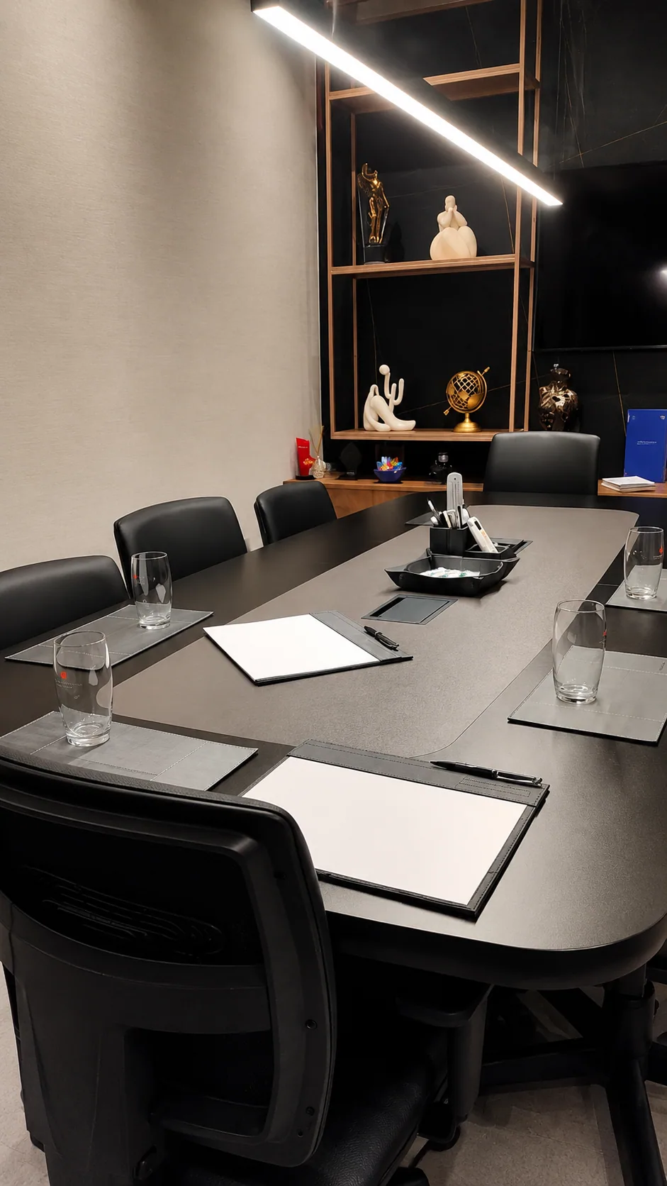 Sala de reuniões do escritório Alves e Lisboa